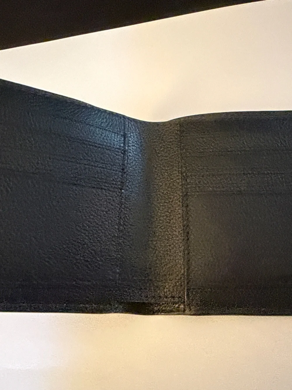 Coach Classic Black Leather Bi-Fold Wallet